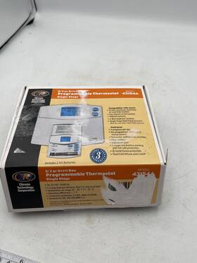 Ctc 43154a Programmable Thermostat Single Stage Model 5/2 5 1 Day Includes 2aa