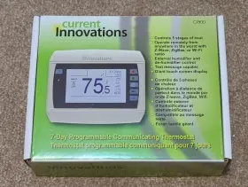 Ci800 Current Innovations 827518000380 Wifi Thermostat Ci800. 7 Day Programmable Communicating