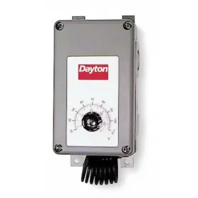 4lz94 Dayton Line Volt Mechanical Tstat Open/close On Rise Spdt 120 To 240vac