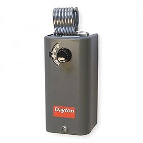 Dayton 509362-1uhh4 1uhh4 Thermostat 30-110f 120-277v-ac Temperature Controller D509362