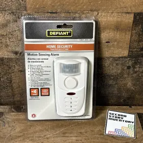 Defiant 023063809830 Home Security Motion Sensing Alarm Siren New In Box