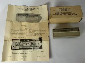 4908051 Delco Vintage Room Thermostat Appliance Division Instructions Box