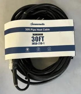Hphc30a Dewenwils 30ft Heat Cable For Pipe Freeze Protection Build In Thermostat