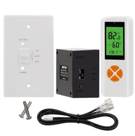 Wtc401 Digiten Gas Fireplace Remote Control Kit Wireless Thermostat Millivolt Valve Lcd