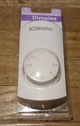 Td932 Dimplex 781052009042 Mechanical Line Voltage Double Pole Thermostat White N0s