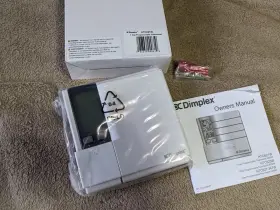 Htc621w Dimplex 7 Day Programmable Thermostat New Open Box