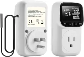 1800w Diymore 313049290234 Digital Temperature Controller Plug In Thermostat Outlet R