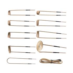 Dojqan 797387244997 Upgrated 10pcs Induction Heater Coil Kit Magnetic Inch .. Fast Ship