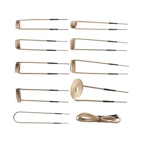 Dojqan 797387244997 Upgrated 10pcs Induction Heater Coil Kit Magnetic Inch .. Fast Ship