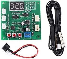 Aap-zp-gy17493 Dongker Pwm Driver Module Dc 12v 24v 48v 2 Channel 4-wire Speed Display Modu