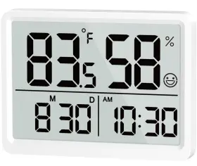 5294 Doomay Room Thermometer Indoor - Hygrometer Temperature And Humidity Monitor