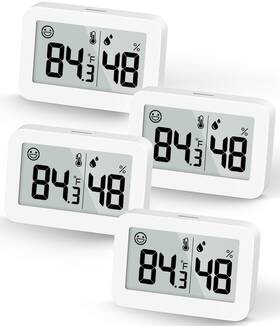 Doomay Merchat-5289 Mini Hygrometer Indoor Thermometer Digital Humidity Gauge With Celsiu