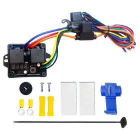 Dc0444 Dueilgo Digital Radiator Fan Controller Swith 12v And 24v Adjustable Temperature Ran
