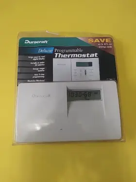 Duracraft 085267175845 Vintage Deluxe Programmable Thermostat Td Series