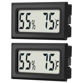 Dweptu Sr-001 Mini Digital Thermometer 2-pack Hygrometer Indoor Humidity Monitor Temperatur