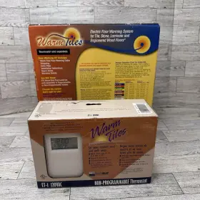 1039 Easyheat Fts1 Warm Tiles Et-1 120 Vac 16a Thermostat With Dft Flooring Kit