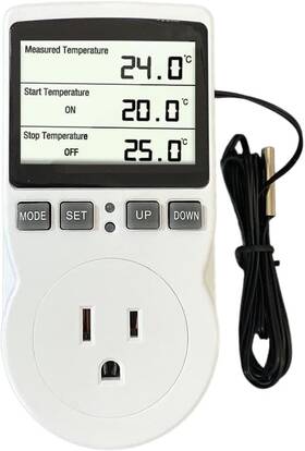 Eco Art Heating Green 711181269154 Plug In Thermostat Temperature Controller Electric Digital Co