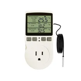 Ecotp01 Ecoartheating 1800w Digital Thermostat Controller Plug In Heater Cooling Temperature Contro