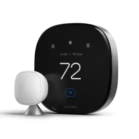Ecobee 313042812839 Smart Thermostat Premium With Sensor And Air Quality Monitor Wifi Works Wi