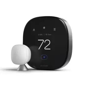 Ecobee 313043823827 Smart Thermostat Premium With Sensor And Air Quality Monitor Wifi Works Wi