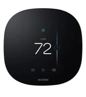 3lt-02 Ecobee - 3 Lite Smart Thermostat Black With Smartsensor