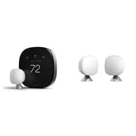 Ecobee 445037567585 Smart Thermostat Premium With Sensor And Air Quality Monitor Sen