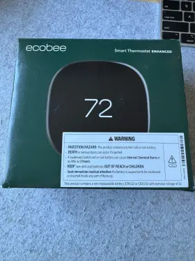 Eb-state6lc-01 Ecobee 627988005102 New/open Box Smart Thermostat Enhanced Energy Star Wifi