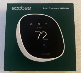 Ecobee 627988006000 Smart Thermostat Essential - Open Box / Complete Works Great