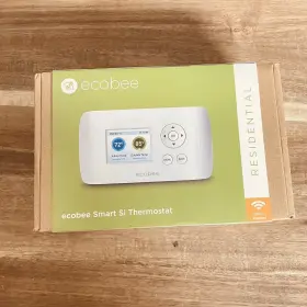 Ecobee 627988300016 Residential Smart Si Thermostat Wifi Enabled Eb-smart