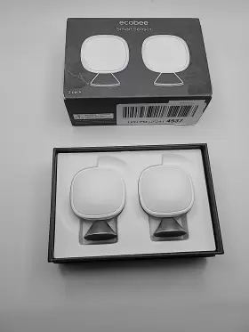 Eb-rshm2pk-01 Ecobee Smartsensor Room Temperature Sensor - 2 Pack White Eb-rshm2pk-01 Ecobee Smartsensor Room Temperature Sensor - 2 Pack White