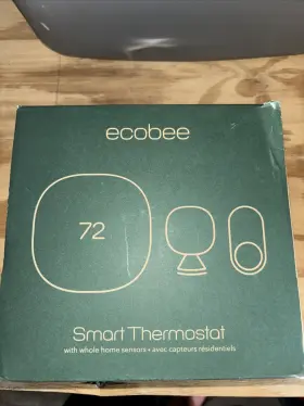 Eb-state3ltvp2-01 Ecobee New Smart Thermostat With Whole Home Sensors