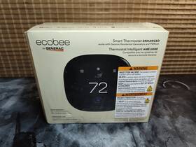 Ecobee Eb-state6lgem-01 Smart Thermostat Enhanced Black