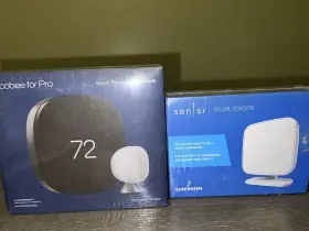Eb-state6p-01 Ecobee Smart Thermostat Premium Ebstate6p-01 And Rs01-sg Remote Room Sensor