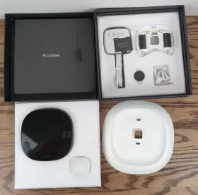 Ecb402 Ecobee Programmable Smart Thermostat With Alexa Voice Control Euc