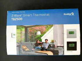 Tbz500wr Ecolink New Z-wave Smart Thermostat Tbz500 Open Box