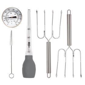 Ecolution 741393002591 Turkey Roasting Gadget Set Includes Instant Read Thermometer Turk