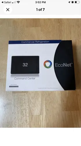 Uetst700sys Econet Commercial Refrigeration Command Center Smart Thermostat