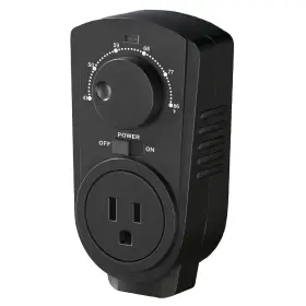 Econohome 810088312038 Adjustable Thermostat - Universal Plugin Heating And Cooling With