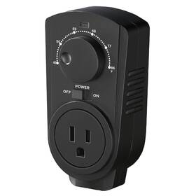 Econohome B0bwyz55pq Adjustable Thermostat - Universal Plugin Heating And Cooling Controller