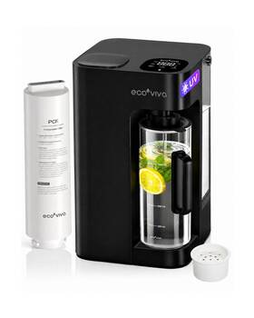 Ecoviva Water 810141715127 Mate 3 Uv Reverse Osmosis Filter Countertop 1 Pure To Drai... Fast Ship