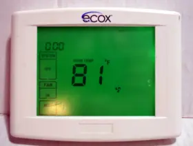 Sas6000stk-7 Ecox 7 Day Programmable Air Conditioning Thermostat Digital Parts