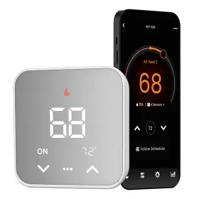 Ehvc523 Edgeant Wifi Smart Thermostat For House Programmable Compatible With Alex