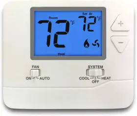 Electeck 445046765767 Non-programmable Digital Thermostat For Home Up To 1 Heat