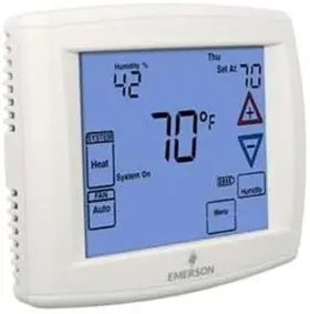 Hc013 Electric White-rodgers Big Blue Touchscreen Single Stage Thermostat