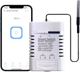 3000w Electronic 313113210281 Th-16 Smart Wifi Temperature Switch 16a/3000w Thermostat With Sensor