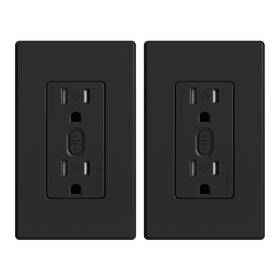 Elegrp Asr-bl2 Smart In-wall Outlet 2.4ghz Wi-fi Receptacle Compatible With Al