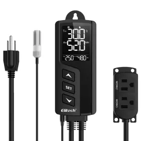 Stc-1000 Elitech 757233346541 Th Temperature And Humidity Controller T&h Non-wifi Cooling