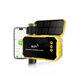 Lyai15 Emdoro Wifi Water Timer With Brass Inlet No Need Gateway Smart Hose Timer... Fast Ship
