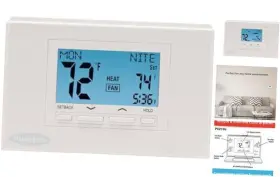 P521u-010 Eme Delaware Pro Programmable 5-2 Day Thermostat For Home Use 2 Heat 1 Cool P521u