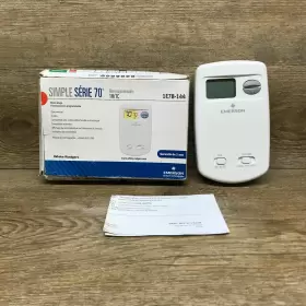 1e78-144 Emerson Non-programmable Heat Cool Thermostat Slightly Used
